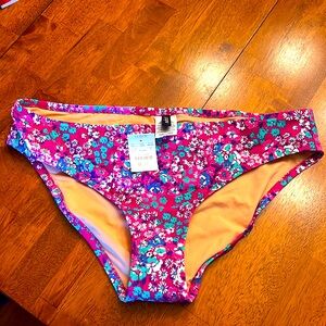 NWT JCrew printed bikini bottom
